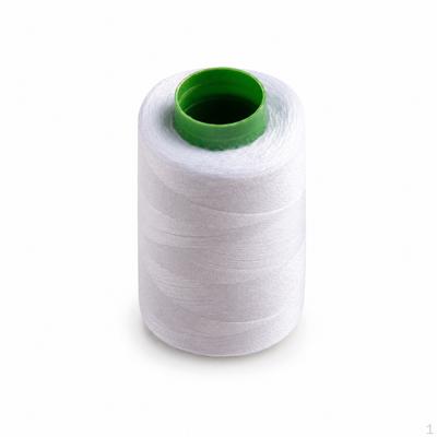 Colorful Sewing Thread for Home Use, Cotton Hand Thread, Multicolor Spool White 1