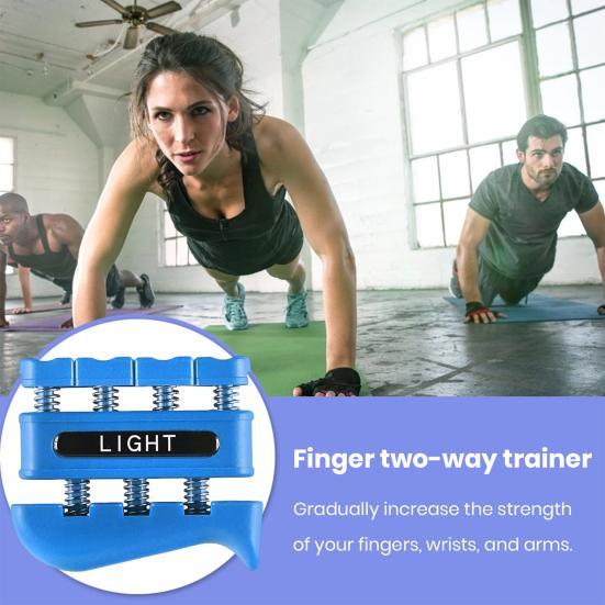 Posilovač úchopu Dvoucestný tréninkový nástroj pro rehabilitaci prstů Přenosný posilovač úchopu Posilovač úchopu Přenosné vybavení pro cvičení rukou