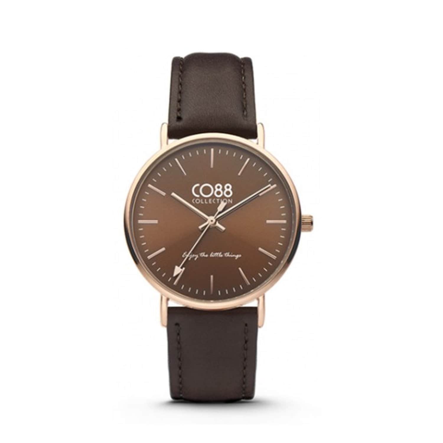 [CO88] Leather Strap Wristwatch 8CW-10010