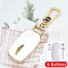 6 7 8 Buttons Tpu Auto Shell Car Key Fob Case Cover For Hyundai Genesis Gv60 G90 G70 G80 Eq900 Keyless Protector Accessories