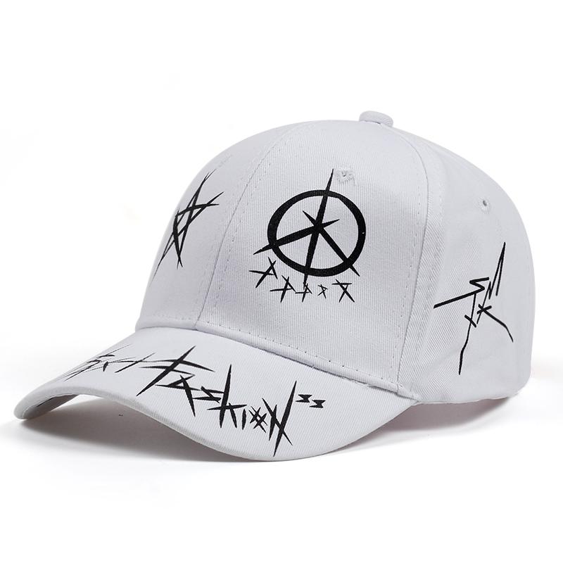 New Summer Baseball Cap Graffiti Sun Caps Hip Hop Visor Spring Hat Adjustable Snap-back Hats For Women high quality