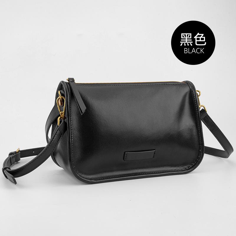 New Women's Underarm Bag, Niche Genuine Leather Women's Bag, Top Layer Cowhide Handbag, Shoulder Bag, High-end Trendy Crossbody Bag for Women