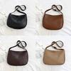 Pu Large Capacity Shoulder Bag Handbag Weaving Patterns For Work Casual Outings