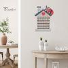 Christmas Advent Calendar House Smooth Edge Burr-Free 25 Days Countdown Calendar Wall Art Decoration