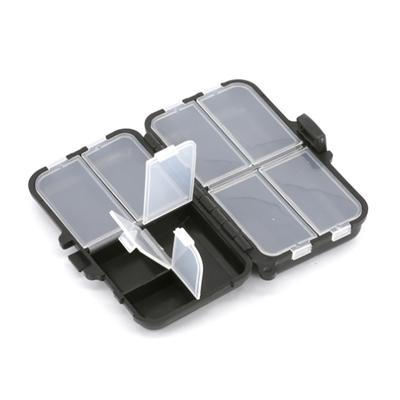 Μίνι θήκη αποθήκευσης Αποσπώμενη θήκη ψαρέματος Διπλής στρώσης Κουτί ψαρέματος Κουτάλι με γάντζο δόλωμα Κουτί αποθήκευσης Αξεσουάρ ψαρέματος