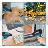 Brushless Electric Turbo Blower Jet Fan 4 Gears Violent Car Dryer Handheld Dust Air Gun Blowing for Makita 18V Battery