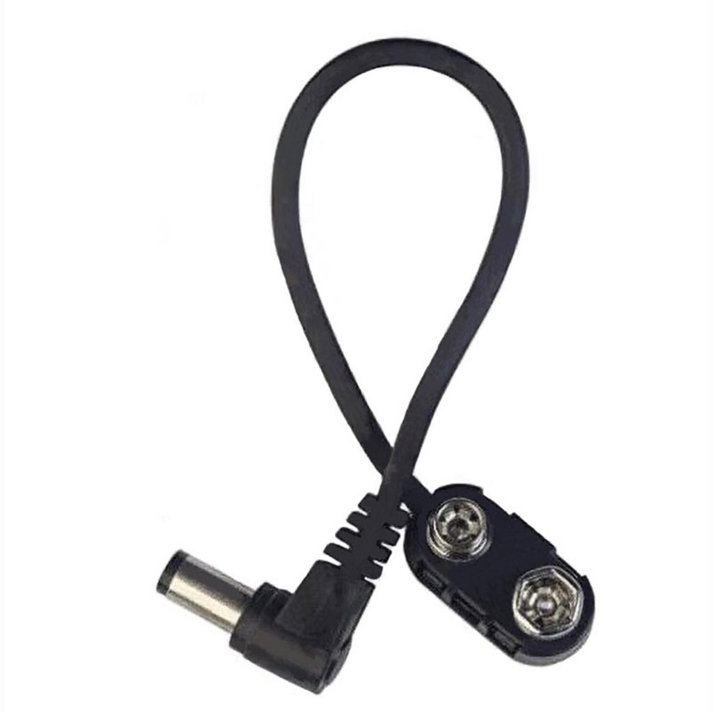 9V Battery Clip Converter Power Cable Guitar Effect Pedal Battery Power Supply Adapter Power Supply Cable Connector