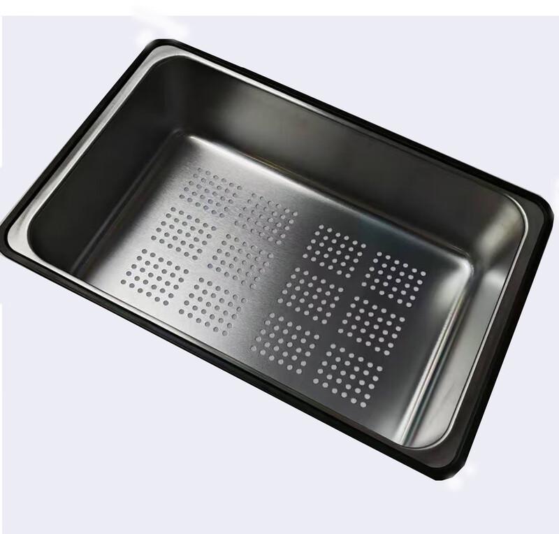 ZISIZ Stainless Steel Deep Nested Kitchen Sink