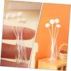 2Pcs Mini Glass Vase, Exquisite Handmade Thumb Vase Set, Miniature House Props Artificial Vase, Home Office Desk Decoration Item