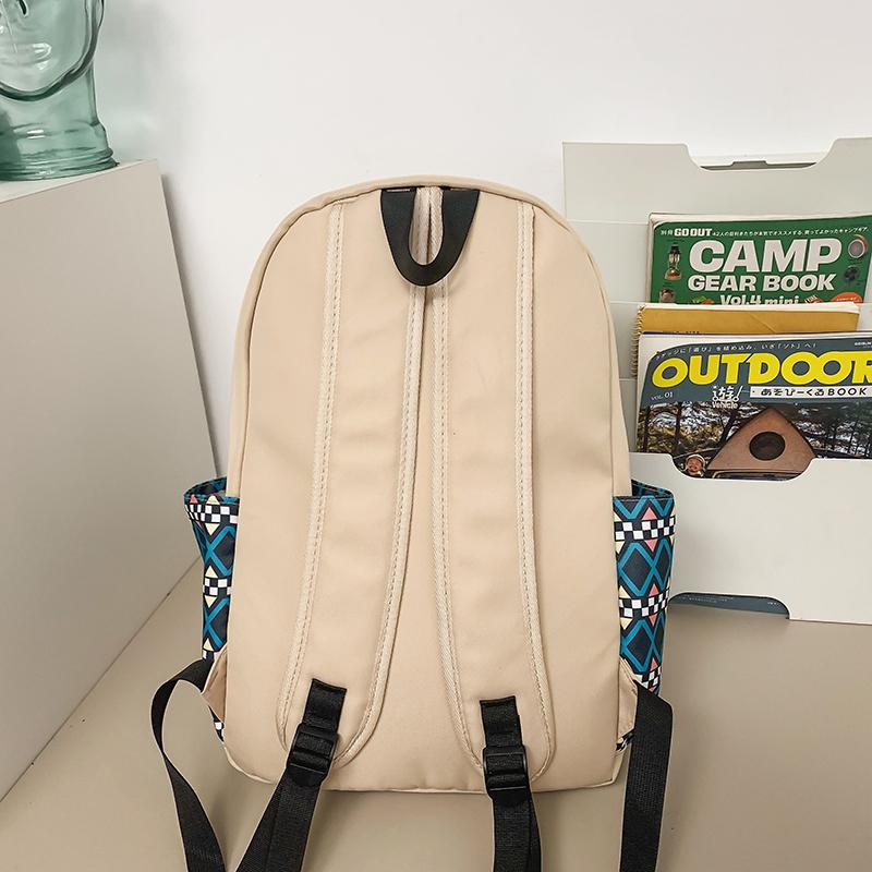 Men Waterproof Backpack Women Printed Travel Backpack Large Capacity Student School Bag