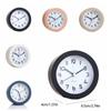 Retro Desk Clock Non-Ticking Electronic Clock Wake-up Artifact Silent Alarm Clock  Bedside Use