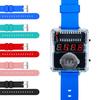DIY LED Watch Kit: Electronic Assembly with Transparent Microcomputer Digital Display