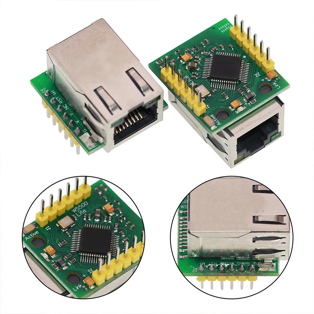 W5500 Ethernet Module Compatible with WIZ820IO for SPI Interface Featuring Hardware TCP IP Stack for Reliable Networking