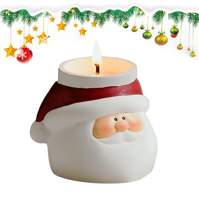 Christmas Scented Candles Santa Claus Wax Decoration Creative Jar Candles Christmas Gifts Handmade Aromatherapy Candles