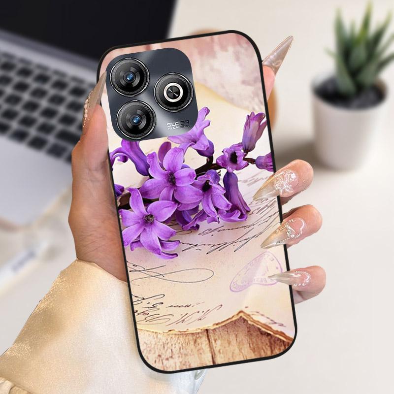 For ZTE Blade A75 4G Case Fashion Cool Animals Printed Silicone Soft TPU Phone Cover For ZTE Blade V60 Smart 4G Fundas V60Smart
