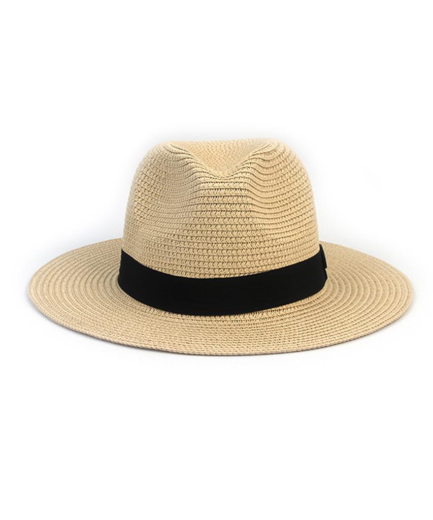 Yunibeosyeolkemiseuteuli Summer Beige Paper Fedora Summer Fedora