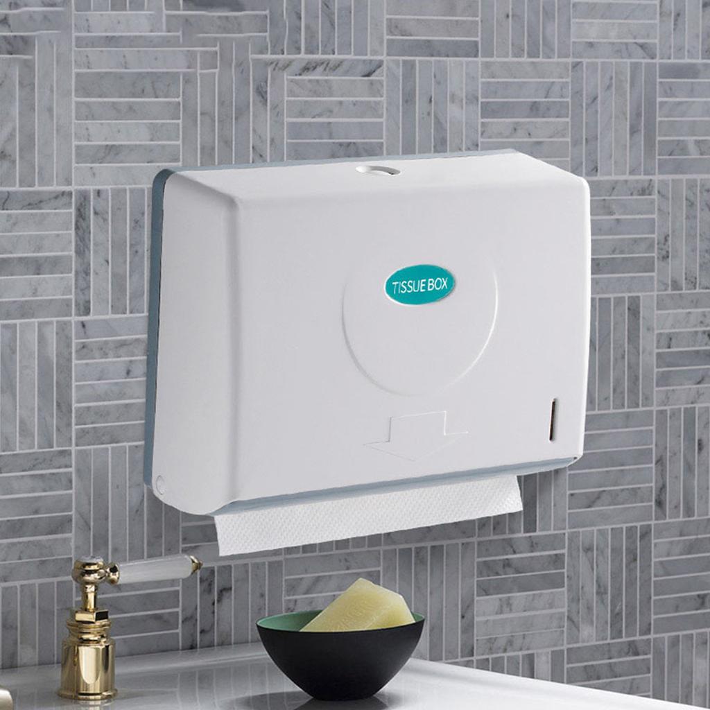 Paper Towel Dispenser Drilling & Nail-free Paper Towel Holder Dispenser Multifold Toilet Tissue