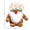 Faceless Gingerbread Man Doll/ Handmade Gnomes Figurines for Christmas Party
