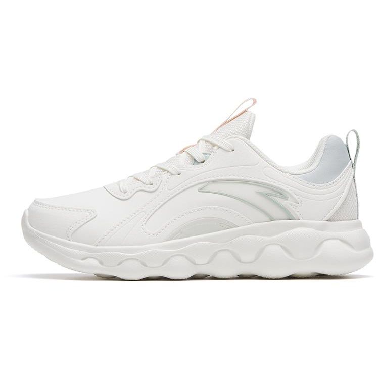 ANTA Women Casual Cushioned Running Shoes Off White Light Ice Blue 122245574-6 36.5