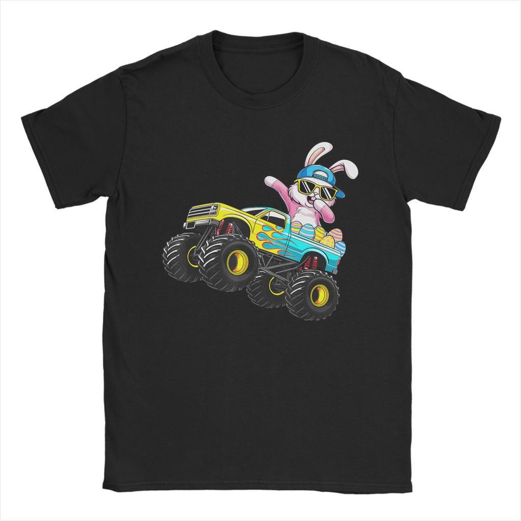 Happy Easter Bunny Rabbit Face T Shirt Summer  Trendy Cool T Shirts Men Pure Cotton O Neck Clothing Short Sleeve Tshirt