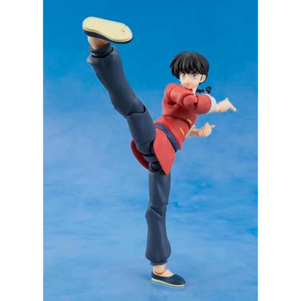 TAMASHII NATIONS S.H. Figuarts Ranma 1/2 Saotome Ranma Approximately 140mm PVC & ABS Pre-painted ...