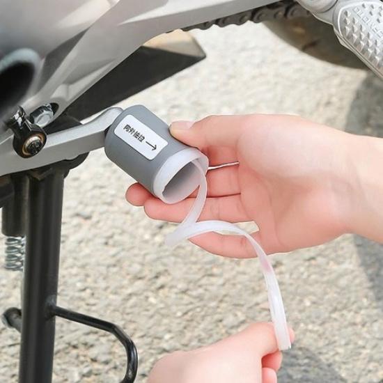 2PCS Motorcycle Shift Gear Lever Covers Anti-Theft Shoes Pedal Covers Protector