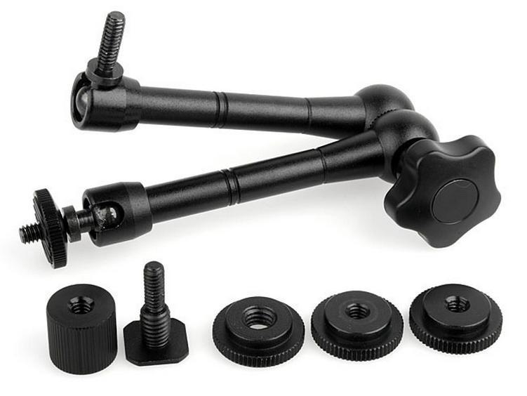 Kallio Universal Crab Claw Clamp für 7/11/20-Zoll-Geräte – Leistungsstarker Magic Arm für Live-Übertragungen