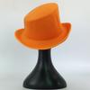 Taille Extra Large Chapeau Derby Haut Gentleman Chapeau Fedora Chapeau Haut de Forme Biseauté Coloré Chapeau Président en Feutre pour Hommes et Femmes