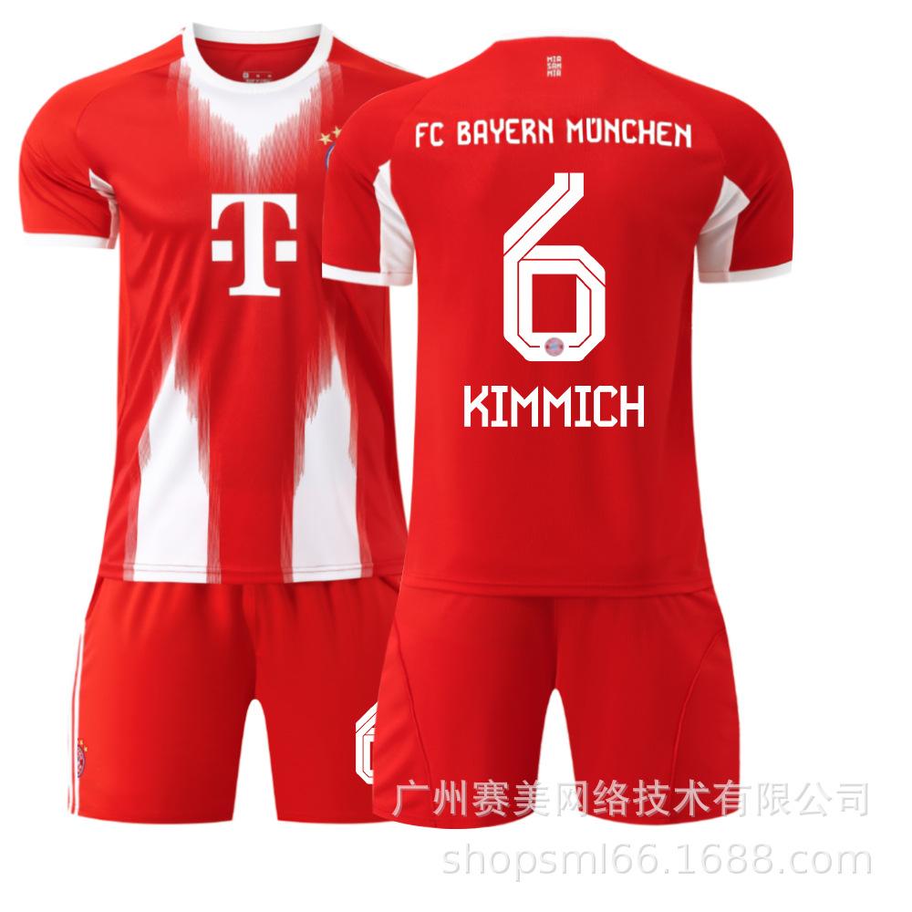 

Classic Print Football Jersey Adult Kids Fashion Short Sleeve Sport Uniform Casual Training Wear S