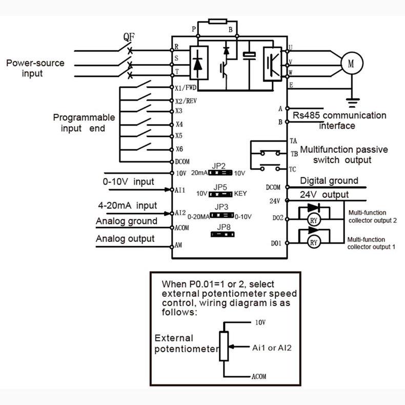 Professional Power Inverter Converter 9100 2t 00220 G2 2w Three Phase 220v 10a