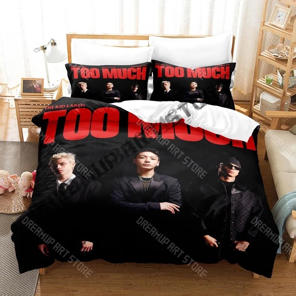 3D Print Kid LAROI Bedding Set Single Twin Full Queen King Size Bed Set Adult Kid Bedroom Duvetcover Sets Print Anime Bed S