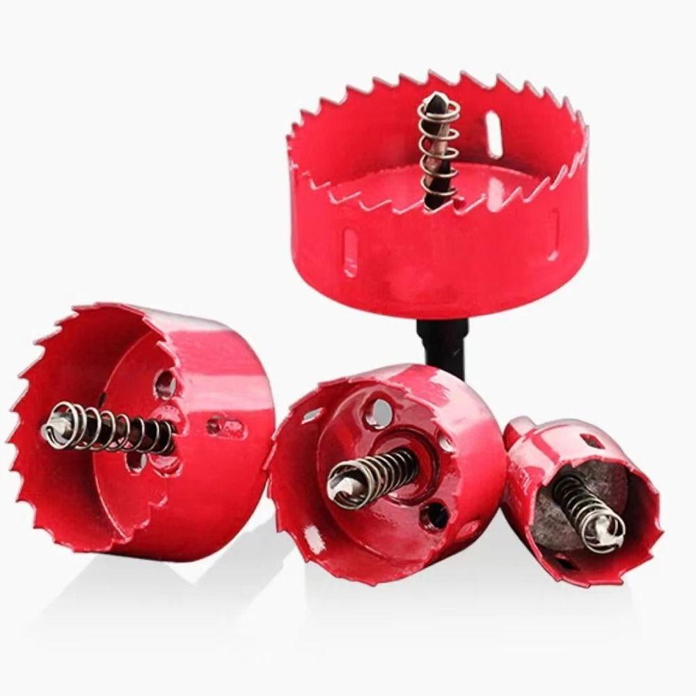 1Pcs HSS Steel M42 Bi-Metal Hole Saw 15-200mm HSS Drill Bit  for Metal Iron Aluminum Plastic