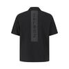 MALBON GOLF Performance Short Sleeve Polo Shirt Black (Man)