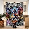 Jujutsu Kaisen Print Blanket - Soft & Comfortable, for Bedroom, Travel, Sofa, Home Decoration - Birthday Christmas Gift for Friend