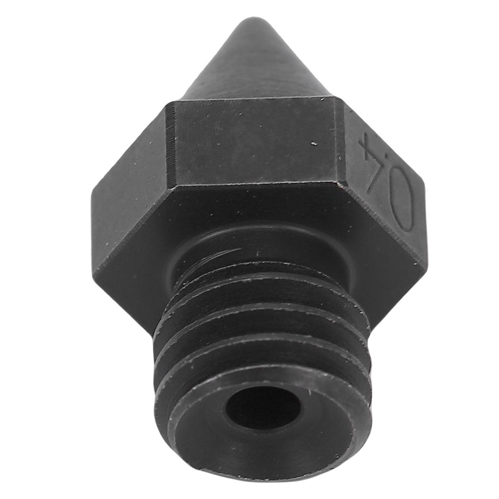 3D Printer Nozzle Fit for Raise3D N Pro2 Pro3 E2 Series Tip 0.4mm Accurate Wear Proof Ni Plated Hardened Steel Hot End