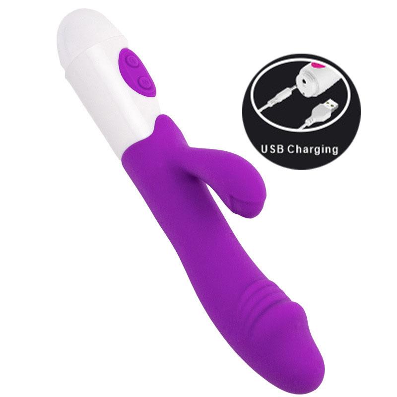 G Spot Vibrator 10 Frequency Dildo Sex Toys Rechargeable Handheld Silicone Abs Adult Clitoris Penis Supplies Women