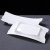Jiubing Melamine White Rectangular Serving Plates