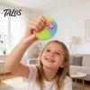 Stress Relief Lollipop Toy Colorful Squeeze Multicolor Candy Sensory TPR Pinch Decompression Simulated Food Fidget
