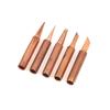 5Pcs Pure Copper Lead-Free 900M-T-K Soldering Iron Tip Soldering Iron Tip