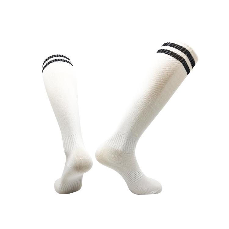 

Adult & Youth Non-Slip Over-the-Knee Soccer Socks - Ideal for Training and Sports Children s One Size чёрный/белый