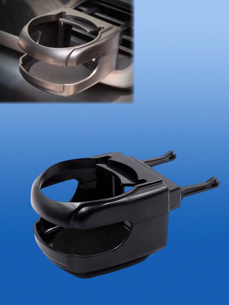 Universal Car Air Vent Cup Holder, ABS Plastic Drink Bottle Can Holder with Stable Clip & Non-slip Base