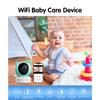 Baby monitor Bluetooth 2K telecamera ad alta definizione ninna nanna multifunzionale, baby monitor