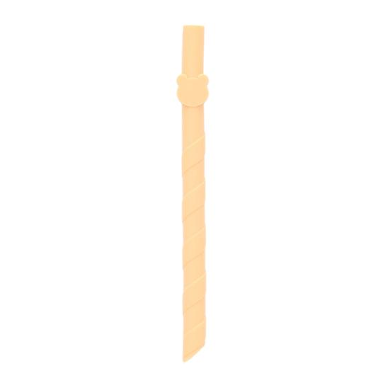 1 Set Silicone Straw Heat-resistant Reusable Cartoon Straws Eco-friendly Food-grade Drinking Water Straw for Kids