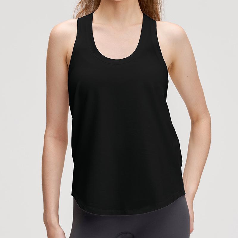 Damen Schnelltrocknendes Yoga-Tanktop - Ärmellos, Atmungsaktiv, Lockerer Schnitt für Laufen & Fitness