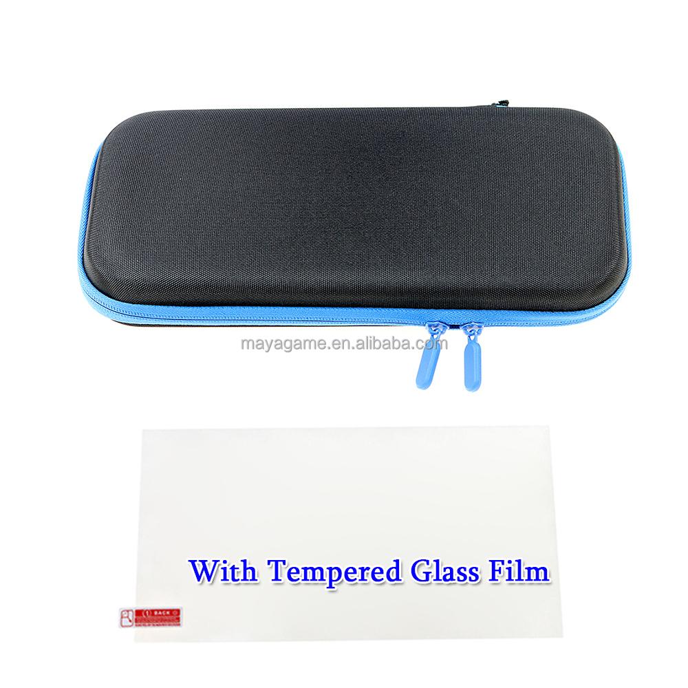 Hard Protective Case Bag for Nintendo Switch 2 Console Storage Bag Carring for Switch 2 Handbag with Tempered Glass Film for NS2