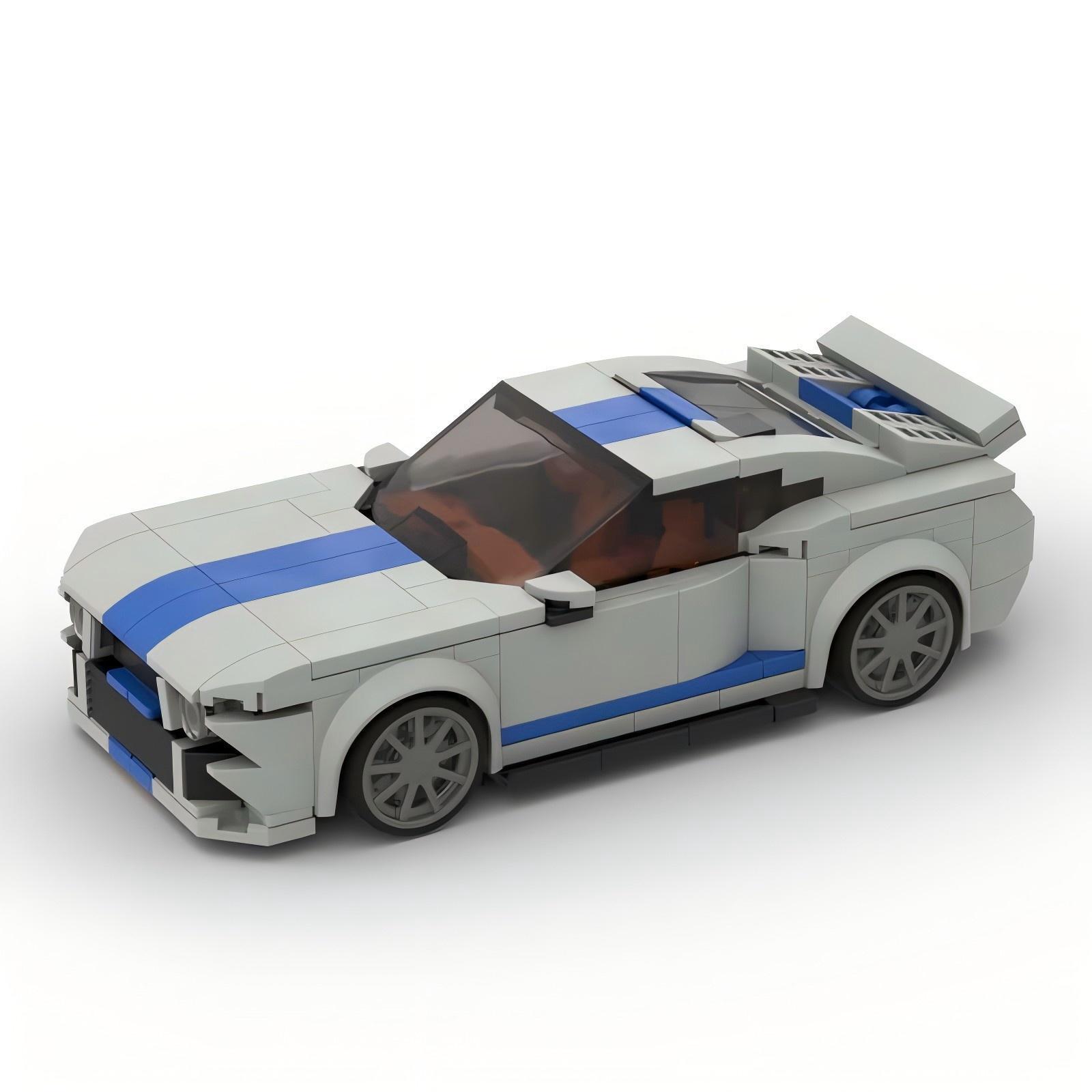 

MOC-117705 Модель Ford Mustang Shelby GT500 - Совместимая игрушка-конструктор