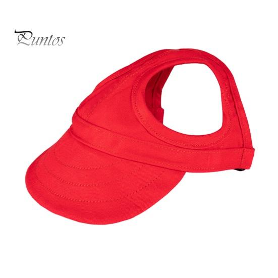 

Пляжная шляпа для собак, защита от солнца, бейсбольная кепка для домашних животных с отверстиями для ушей, парусиновый козырек для собаки, солнцезащитная шляпа для щенка, пляжные аксессуары L