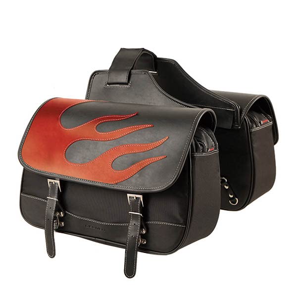 

Сумка-седло DEGNER из нейлона NYLON SADDLEBAG красная NB-4FB
