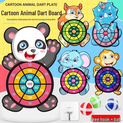 Interactive Kids' Sticky Ball Dart Board for Indoor & Outdoor Play