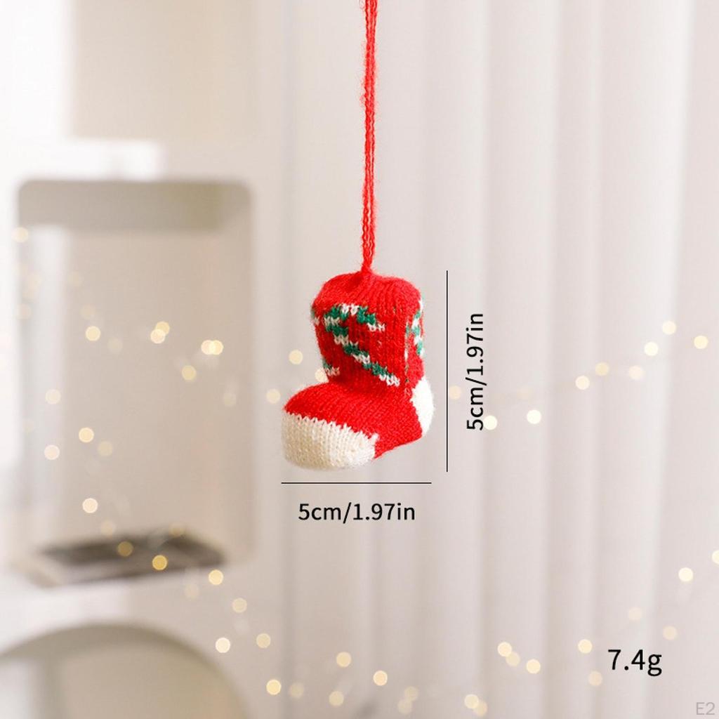 Christmas Sock Hanging Pendant for Holiday Decor And Party